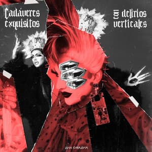 Portada de Cadáveres Exquisitos con Delirios Verticales de Jota Carajota