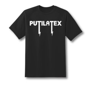 Camiseta logo blanco de PUTILATEX