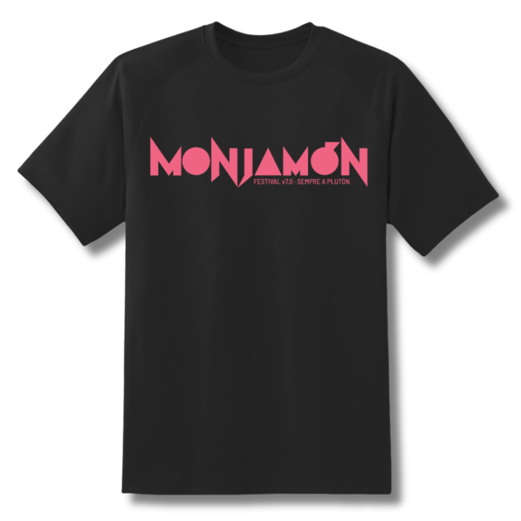 Camiseta logo rosa de MONJAMÓN V. 7