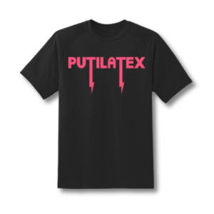 Camiseta logo rosa de PUTILATEX