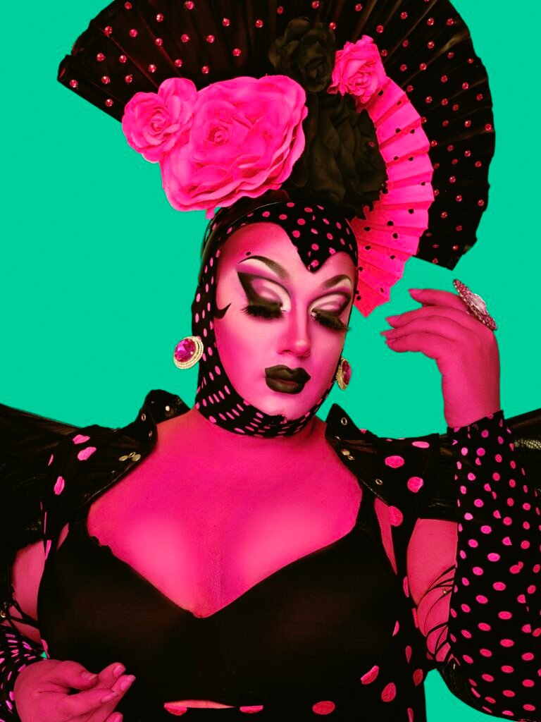 Print XL flamenca de Estrella Xtravaganza firmada
