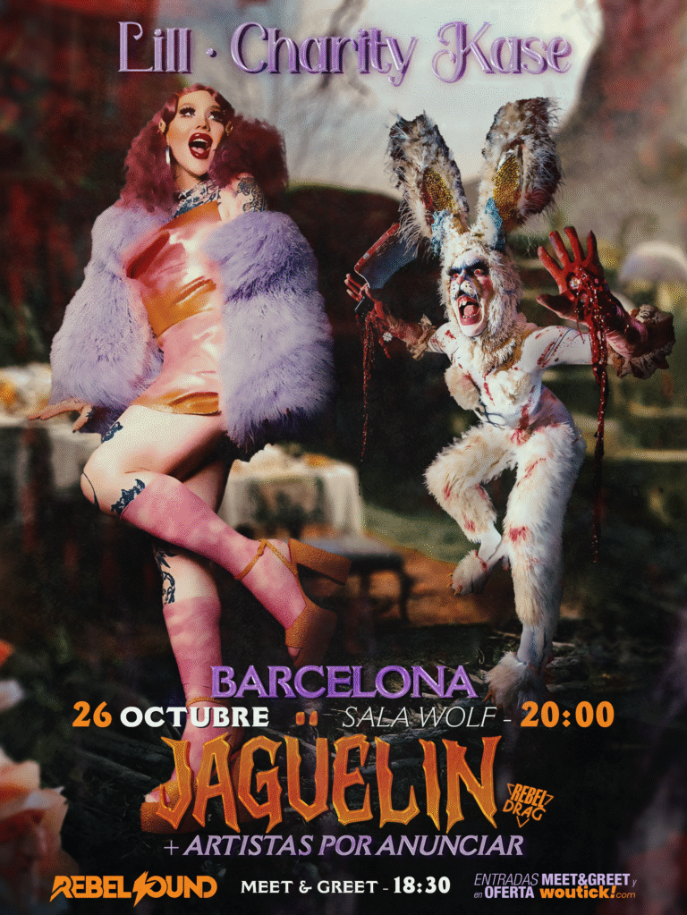 Jagüelin v3 cartel anuncio Lill y Charity